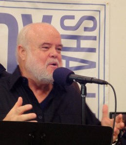 Rock Newman introduces the candidate.