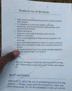 MS2 Student Demands