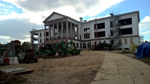 photo: P. MacPherson, Duke Ellington SHS construction late October 2015